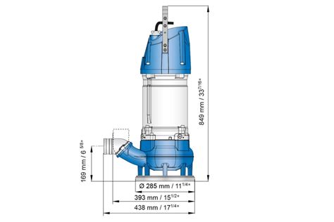 Submersible Slurry Pump Dimension|submersible pump for sludge.